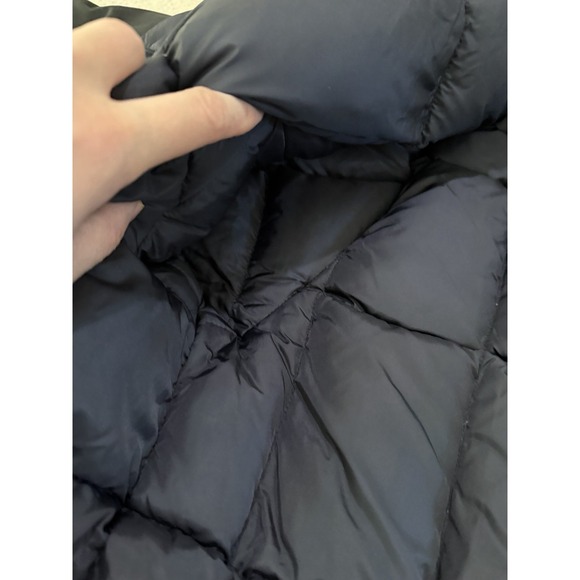 eddie bauer women black down coat size PL - Picture 7 of 9